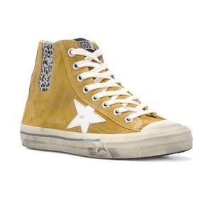 Golden Goose mustard suede, size 39 - brand new!
